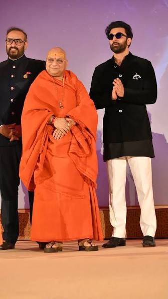 Ranbir Kapoor and Yash Shine at Ramayana Part 1 Trailer Launch in Delhi